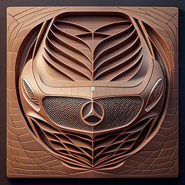 3D модель Mercedes Maybach Vision 6 (STL)